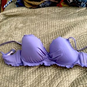 36 D cup Sundazed purple bikini top